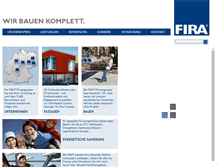 Tablet Screenshot of fira.de