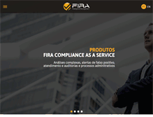 Tablet Screenshot of fira.com.br